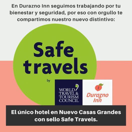 Durazno Inn Nuevo Casas Grandes Dış mekan fotoğraf